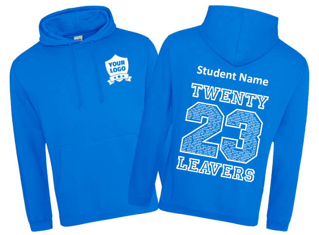 Personalised Leavers Hoodies - SPC Yearbooks